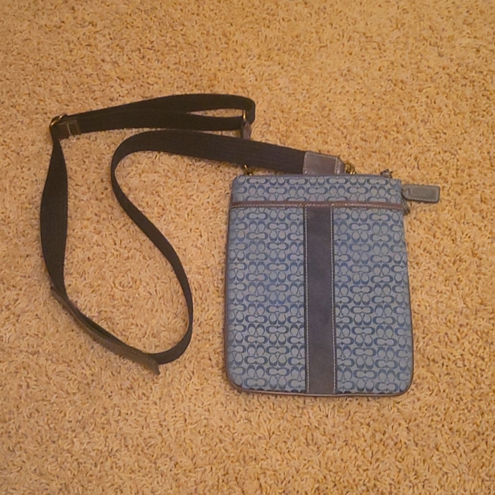 Coach Blue Crossbody Bag